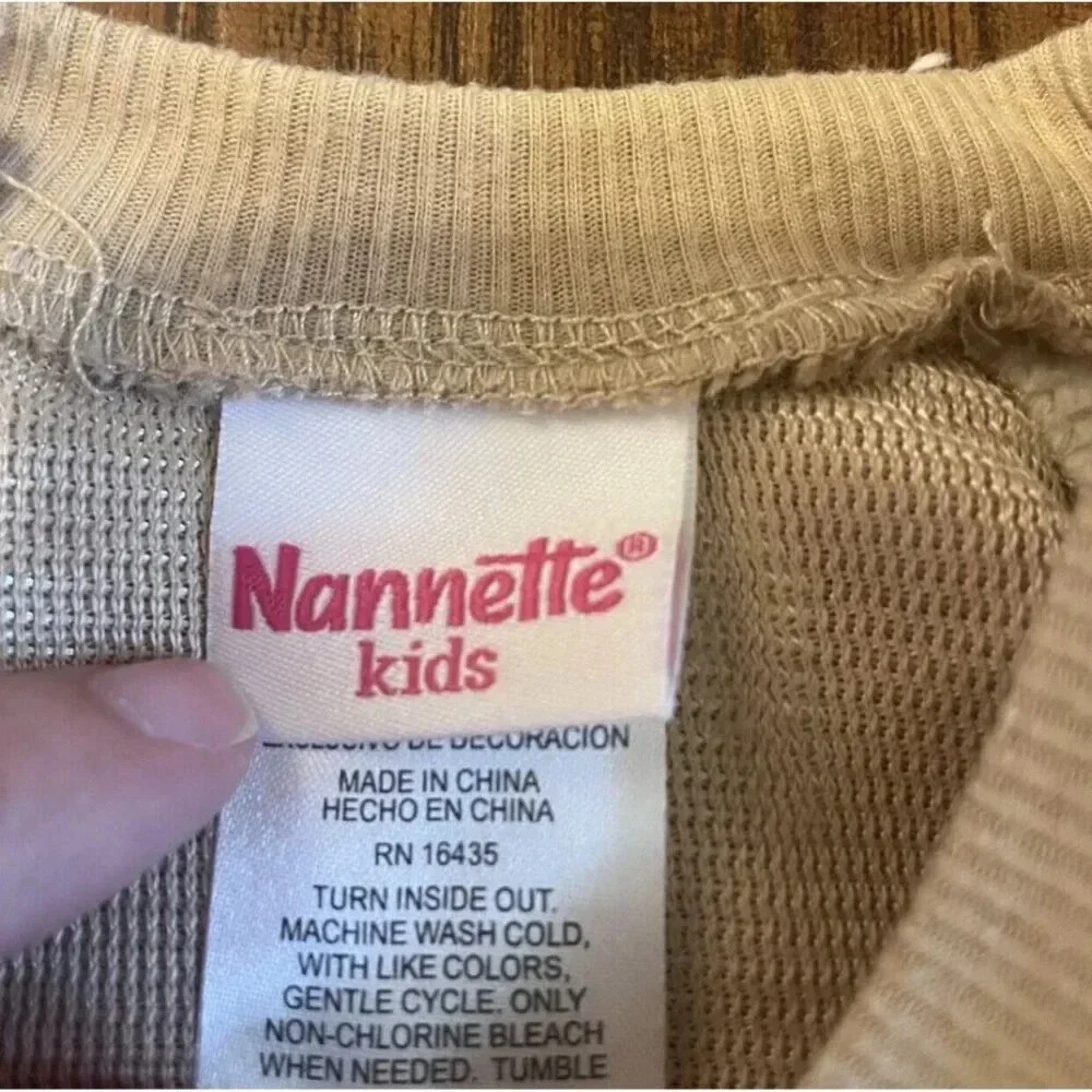 2T Nannette Kids Reindeer Sweater Outfit - Christmas, Winter